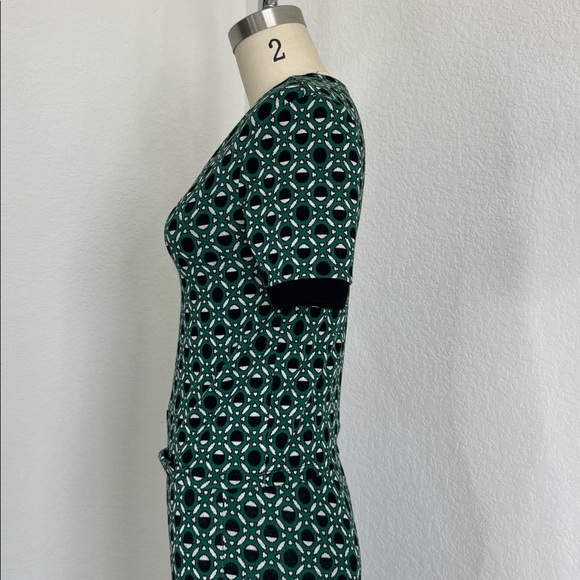 Zara Jacquard Geometric Print 70s Trousers Set Knit Top Outfit - Picture 6 of 11